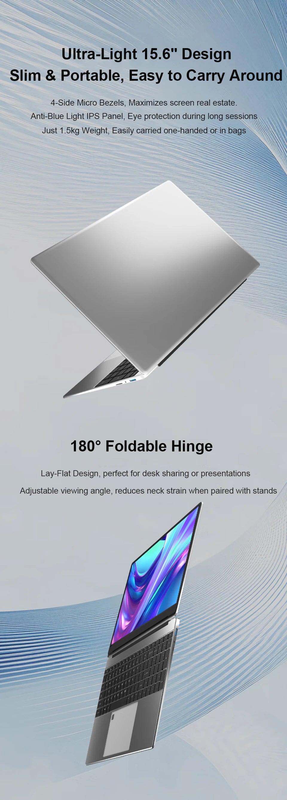 Xiaman 15.6" Gaming Laptop - Intel Celeron N5095 16GB DDR4 1TB SSD Windows 11 1080P