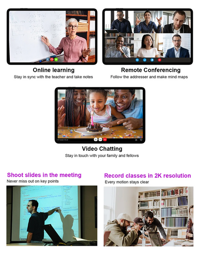 Blackview Tab 18 Tablet - 12" 2.4K FHD+ Display 8GB 256GB MTK Helio G99 8800mAh Pressure Sensitivity