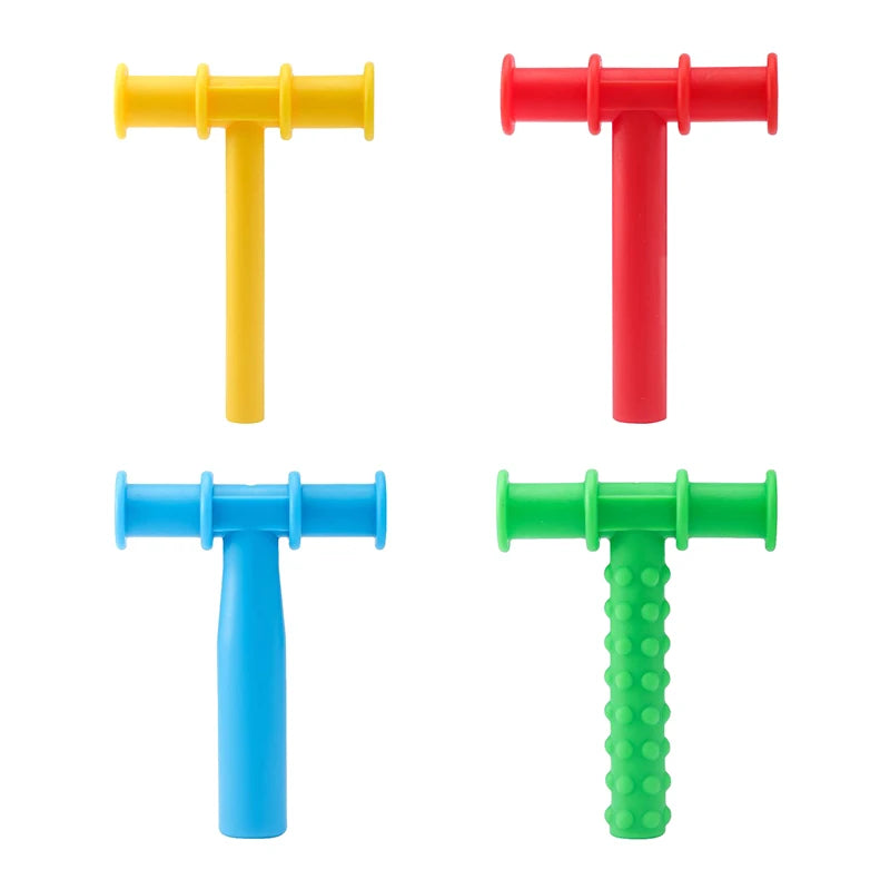 Kid Chewing Tube Speech Therapy Teeth Massager Children Talk Tools For Autism Sensory Speak Oral Muscle Rehabilitation Training