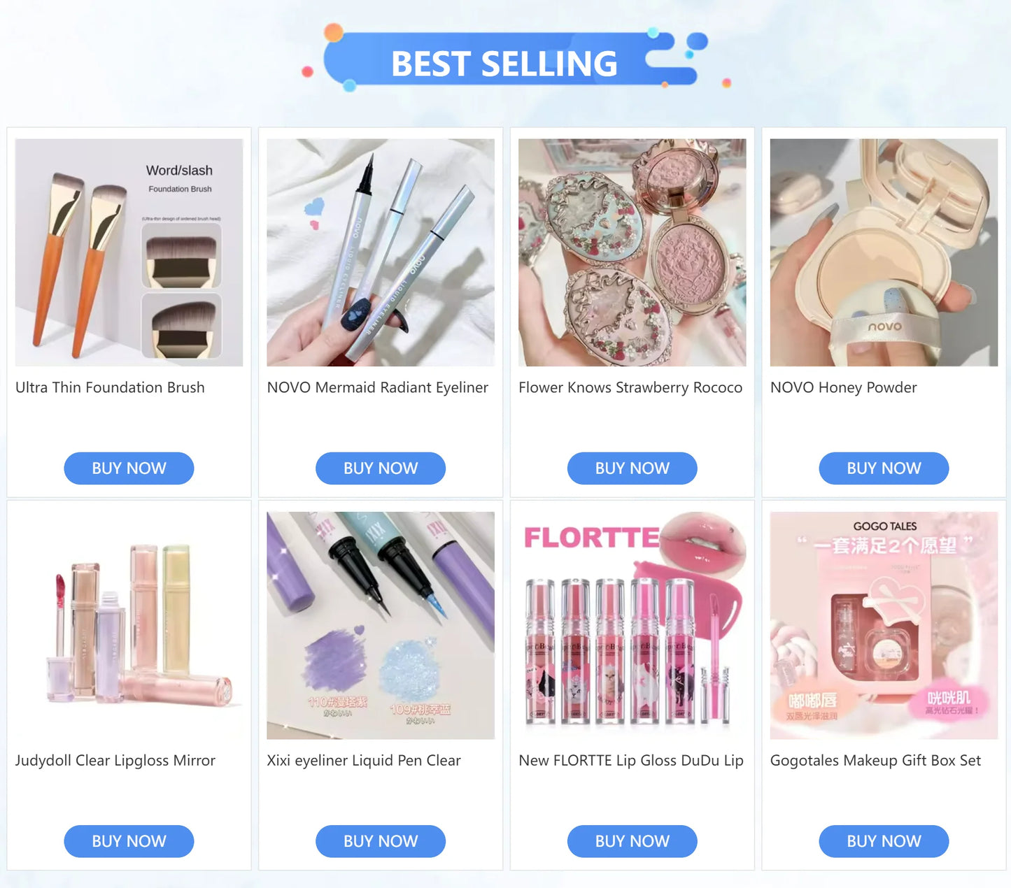 Flower Knows Swan Ballet Eyeshadow 6 Color Palette Matte Shimmer Glitter Mixed Long Lasting Eye Shadow Makeup Flowers Know