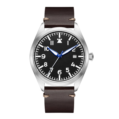 Flieger Pilot Watch A Type B Aviator Automatic Field Reloj Piloto Relogio Mechanical Wristwatch Orologio Pilota Montre Pilote