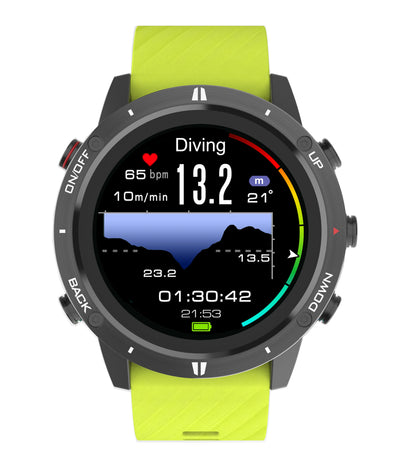 SUNROAD G5B GPS+GLONASS+BEIDOU+Triathlon Sport Watch 1.28 "IPS TFT Color Touch Screen 320MAH Battery BLE 5.0 For Android IOS