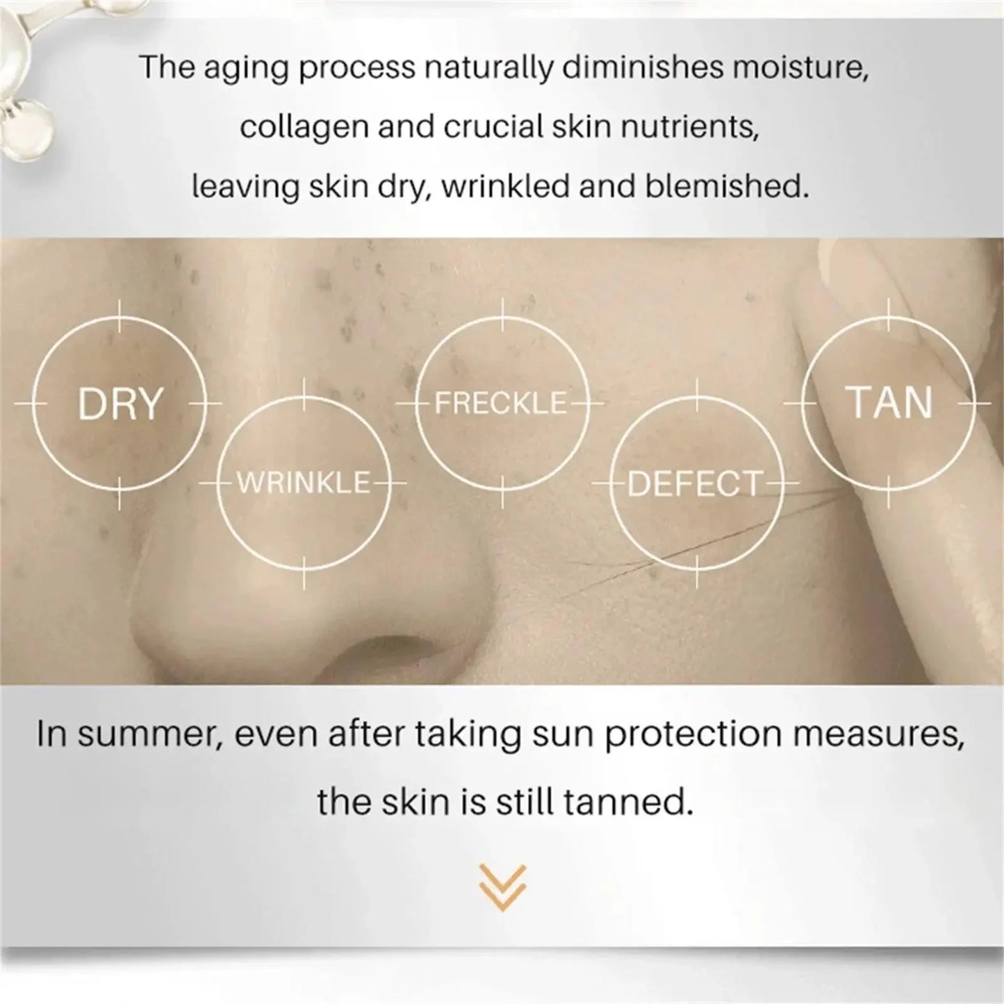 Kojic Acid Freckle Removing Whitening Essence Fade Pigmentation Melasma Dark Spots Corrector Repair Serum Korean Skin Care