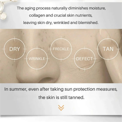 Kojic Acid Freckle Removing Whitening Essence Fade Pigmentation Melasma Dark Spots Corrector Repair Serum Korean Skin Care