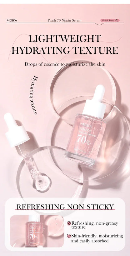 Niacinamide Serum Dark Spot Correcting Moisturizing Brightening Cleaning Pores Fade Fine Lines Makeup Remover Korean Skin Care