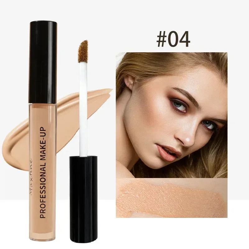 High Covering Face Concealer Cream Contour Foundation Full Cover Dark Circles Acne Waterproof Lasting Brightening Face Cosmetic