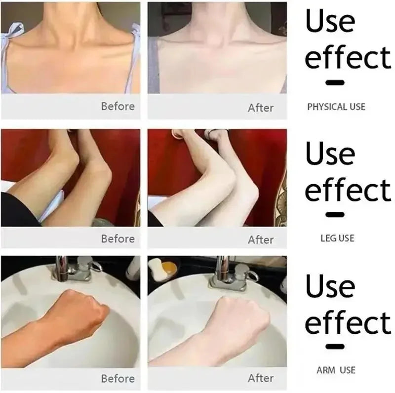 Body Whitening Cream Private Parts Underarm Knee Thigh Inner Melanin Bleaching Brighten Lotion Dark Skin Healthy White Body Care