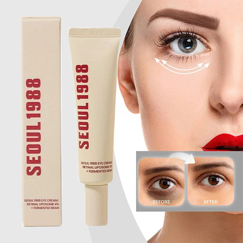 Seoul 1988 Korean Skin Care Set Snail Mucin Eye Contour Care Vitamin C Retinol Dark Circles Removal Seoul 1988 Korean Cosmetics