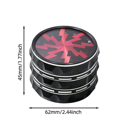 4 Layers Premium Zinc Alloy Herb Grinders for Smoking, Multifunctional Crusher,Grass Grinders,Tobacco Smoking Gadgets
