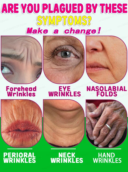 Contains peptides, retinol facial anti-aging cream, vitamin e hyaluronic acid for wrinkle repair anti-wrinkle moisturizing.