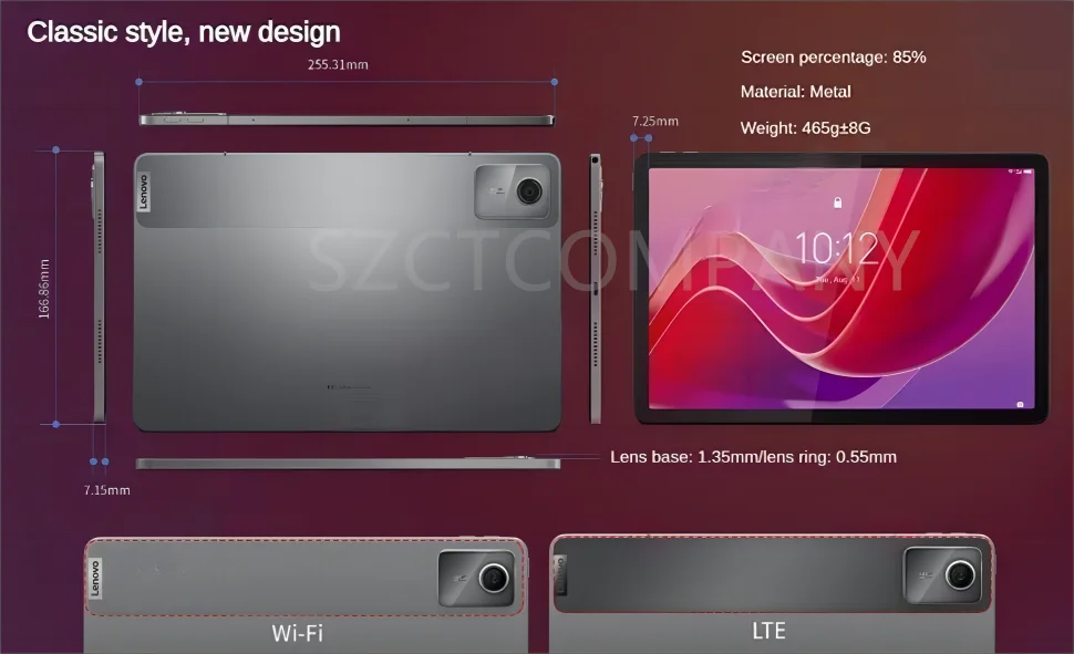 Global Firmware 8GB 128GB CN Version Original New Lenovo Pads Zhaoyang Tab K10 10.95' 90Hz MTK Helio G88 Tablets 7040mAh