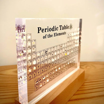 Elements Period Table Embedded Samples Graduation Gifts Exhibition Acrylic Desktop Ornaments Small Decorative Pieces