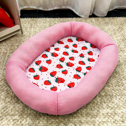 Summer Cooling Pet Cat Bed Cushion Ice Pad Dog Sleeping Square Mat for Puppy Dogs Cats Pet Kennel Top Quality Cool Cold