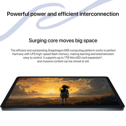 Global ROM Lenovo XiaoXin Pad 2024 Tablet+Case 8GB 128GB Pad Qualcomm Snapdragon 685 Octa Core 11" WIFI 8MP 7040mAh 20W Charger