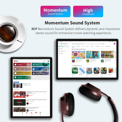 2025 New Google 5G Pad 10.1 Inch Tablets 2K HD Display Octa Core 8GB RAM 512GB ROM Dual SIM Cards WiFi Android Tablet PC 8000mAh