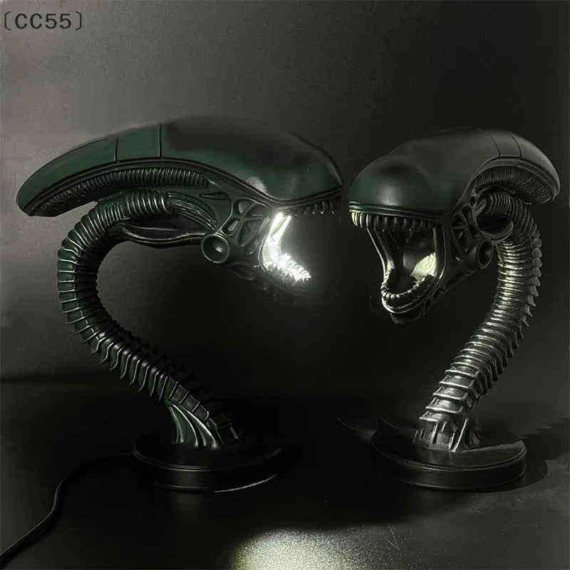 〔CC55〕Unique Alien Creature Lamp Stand, Bedroom Home Decorative Lamps, Resin Decoration Items Ornaments, Two Styles Optional,1pc