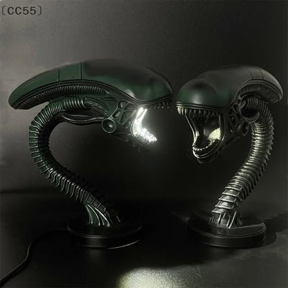 〔CC55〕Unique Alien Creature Lamp Stand, Bedroom Home Decorative Lamps, Resin Decoration Items Ornaments, Two Styles Optional,1pc