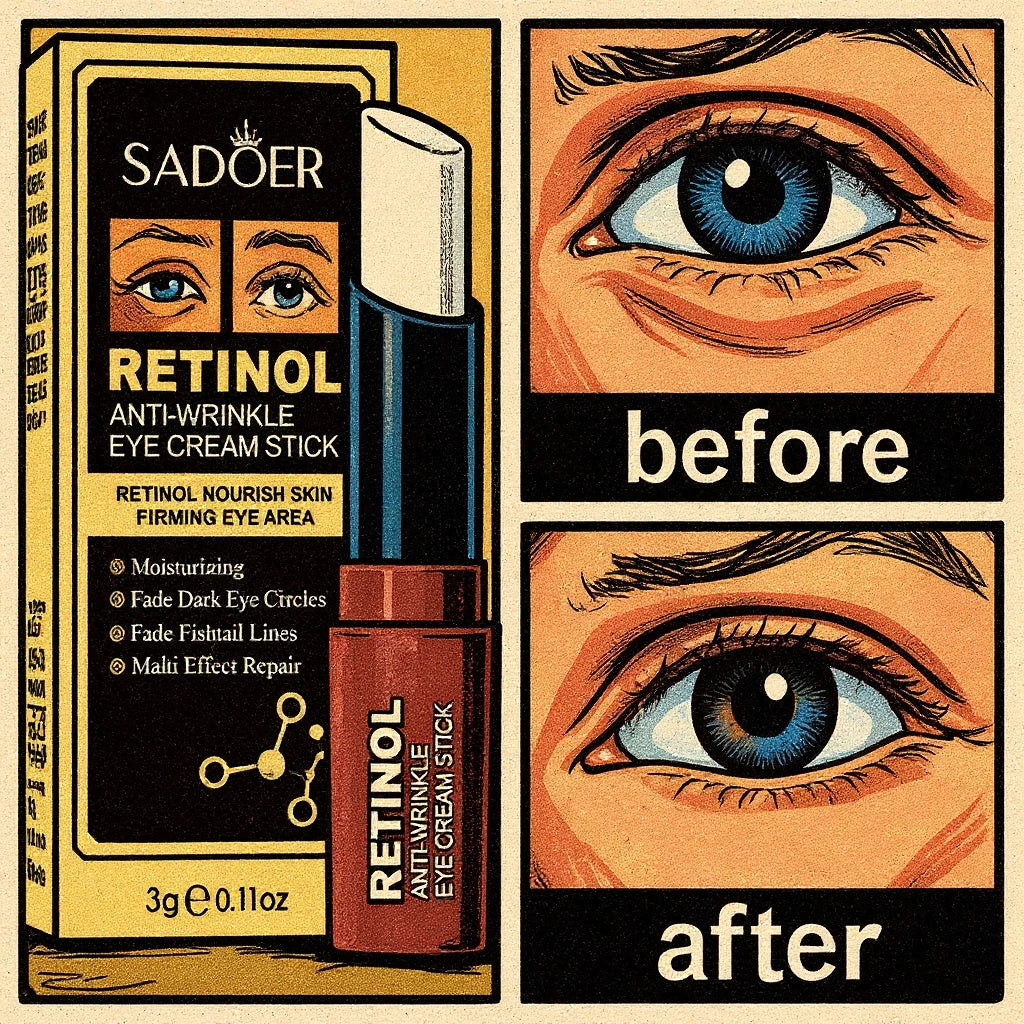 Eye Cream Removing Dark Circles Wrinkle  Lightening Fine Lines Moisturizing Whitening Skin Care Remove Eye Bag Sti