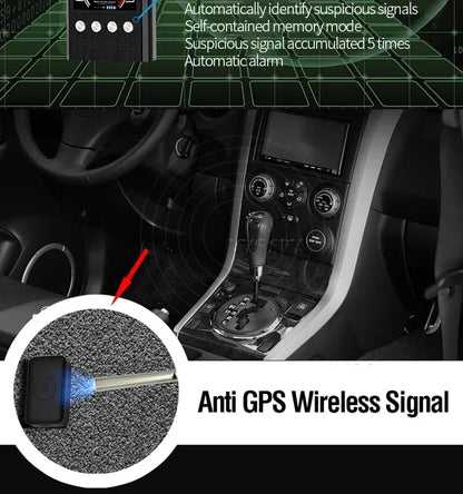 Professional Anti Spy Camera Detector K68 Bug Scanner Security Protection RF Signal Cam Hidden Gadgets Car GPS Tracker Finder