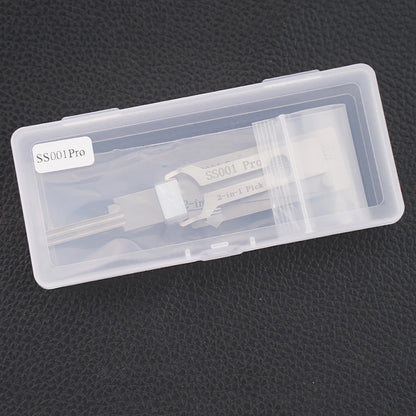 1-5PCS Keys Decoder Hook Tool O-ring Pickup Kit 2 In 1 Precision Hook & Pick Set Lock Decoder Stainless Steel Precision Tools