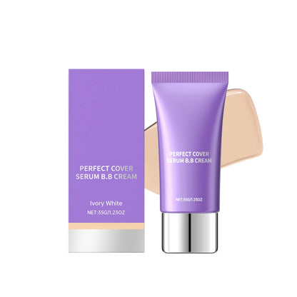 BB Cream Foundation Perfect Cover Concealer Waterproof Hyaluronic Acid Color Correcting CC Cream Brightening Base Makeup Primer