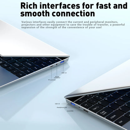 LENO 14.1" Ultra Slim Gaming Laptop – Intel Core i7-8650U, 32GB RAM, 2TB SSD, Windows 11