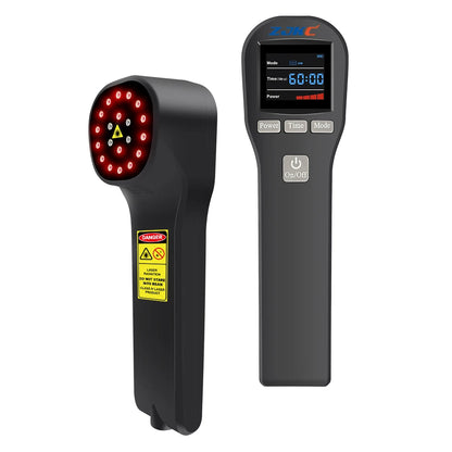 ZJKC Professional Pain Relief Physiotherapy Cold Laser Therapy Device for Pet Dog Cat Wound Injuries 650nm 808nm Home Handheld
