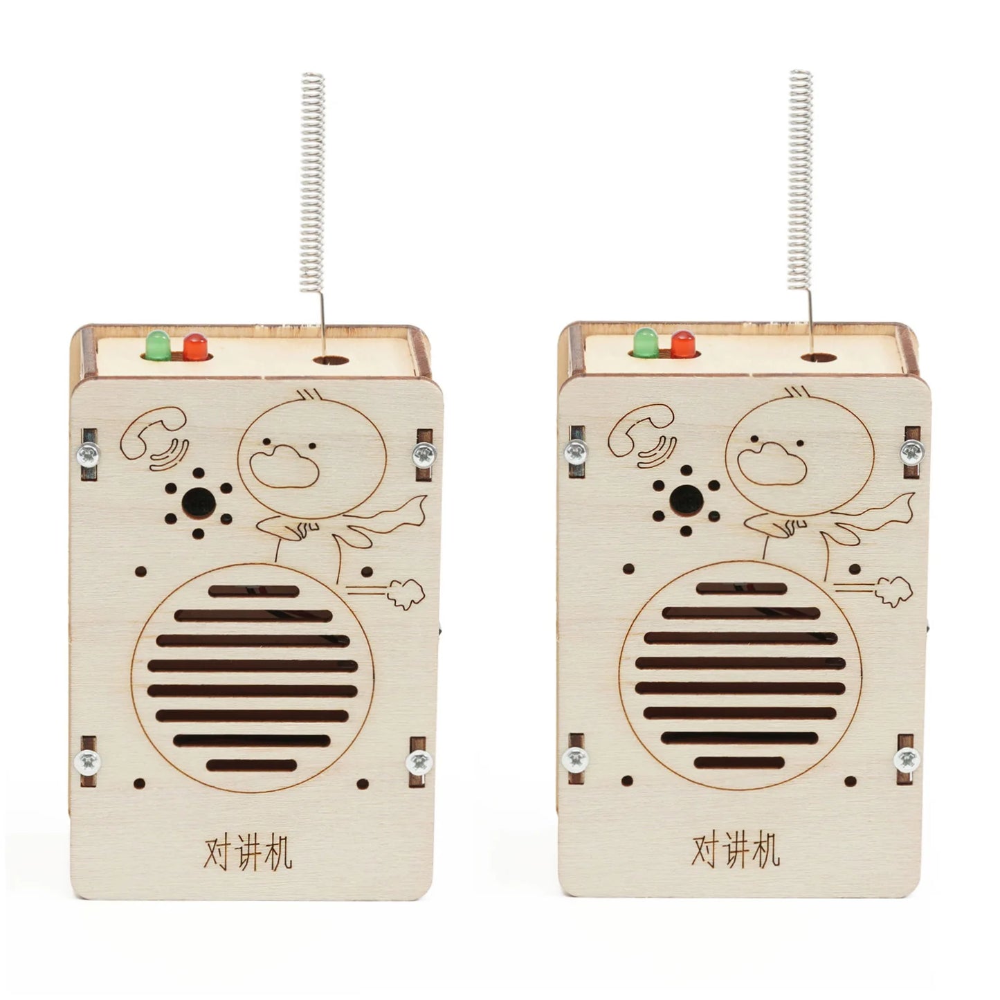DIY Wireless Walkie-talkie Model Science Toys for Kids Physics Experimental Tool Kit Children Educational Toys School Supply
