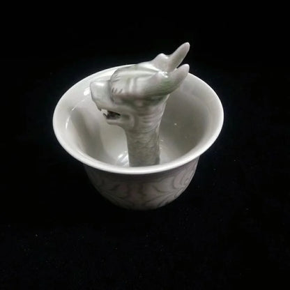 2024 Ceramic Assassin Tea Pot Handmade Chinese Ceramic Tea Kettle Coffee Tea Drinking Container Magic Assassin Trick Teapot