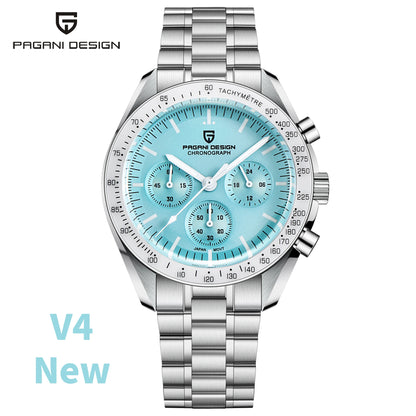 PAGANI DESIGN 2025 New Tribute to CK2998 Moon Watch Men Luxury Quartz Watches For Men AR Sapphire crystal Sport Chronograph Man