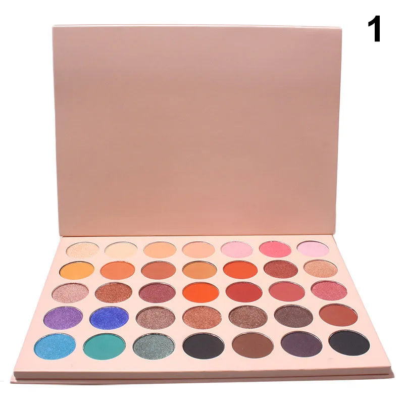 252 Color Eyeshadow Palette Shimmer Glitter Matte Eye Shadow Plate Makeup Box Set Eye Make Up Products Beauty Косметика For Eye
