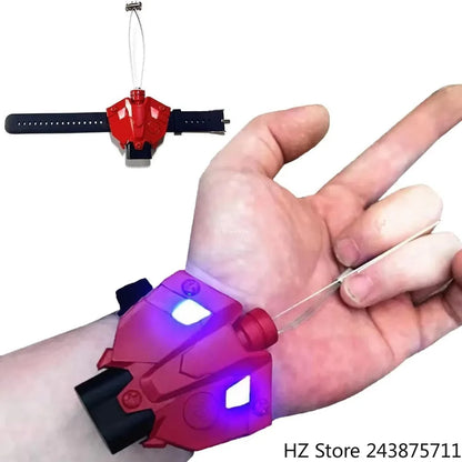 Spider Web Launcher with light String Shooters Toy Gadgets String Shooter Superhero Role-Play Cool Stuff Fun Toys Halloween Gift