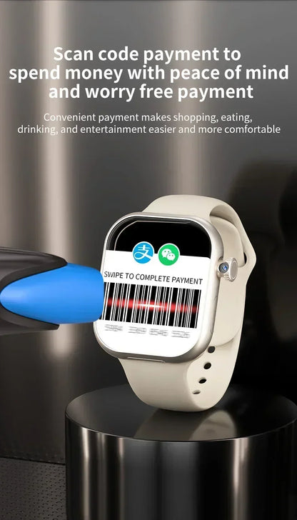 VP29 Smartwatch with rotating camera 2.29-inch AMOLED screen 490x580 Global Edition supports SIM WiFi GPS video calling