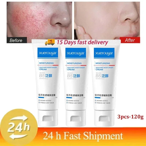 B5 Repair Facial Redness Cream Instant Spider Vein Remove Sensitive Skin Sooth Anti Redness Rosacea Treat Lotion Korean Cosmetic