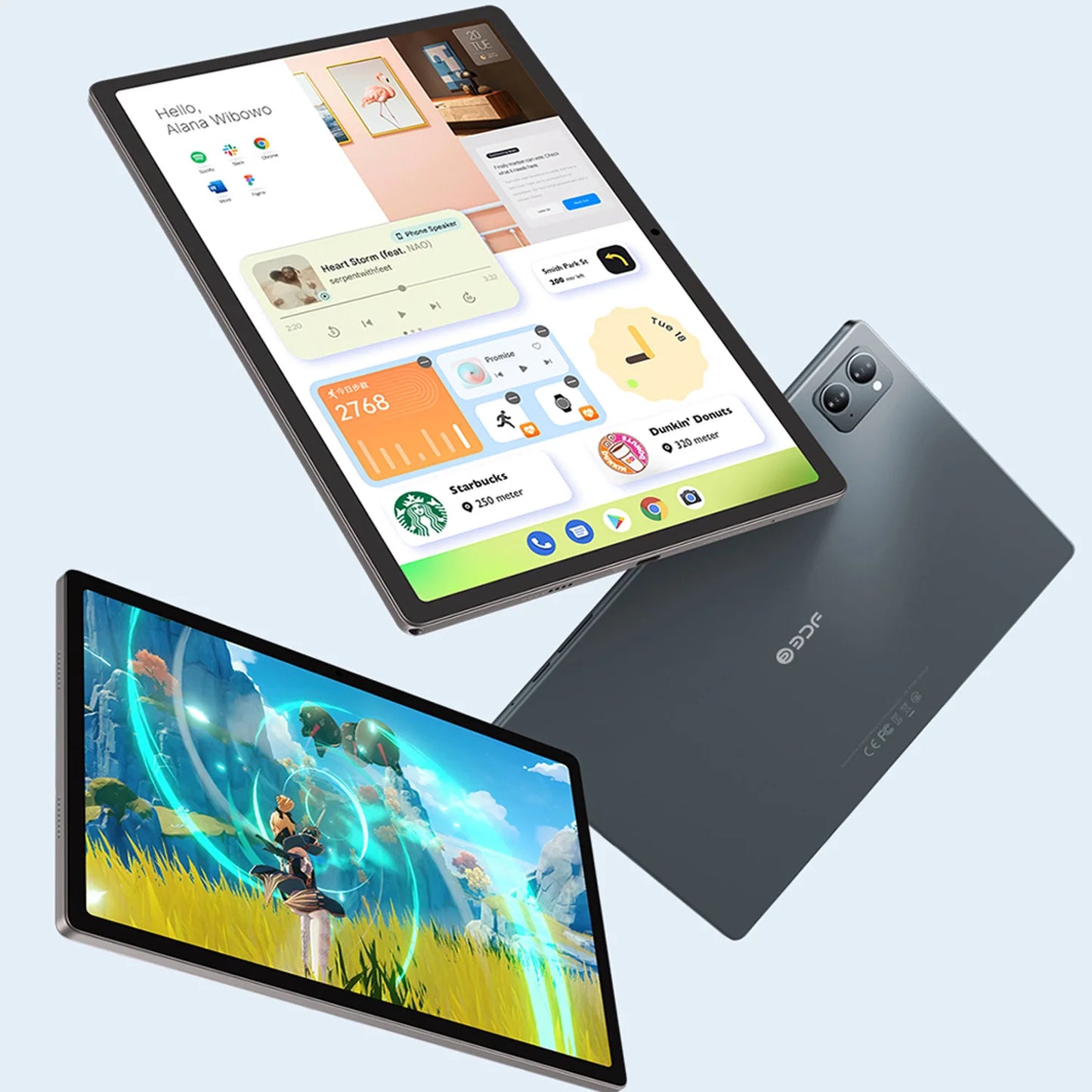 2025 Google 5G Pad 10.1" Tablet - 2K HD Display Octa Core 8GB RAM 512GB ROM Dual SIM WiFi Android 8000mAh