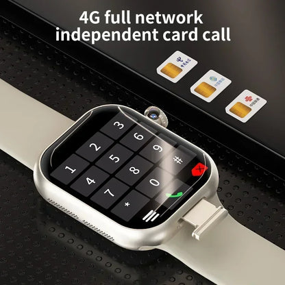 VP29 Smartwatch with rotating camera 2.29-inch AMOLED screen 490x580 Global Edition supports SIM WiFi GPS video calling