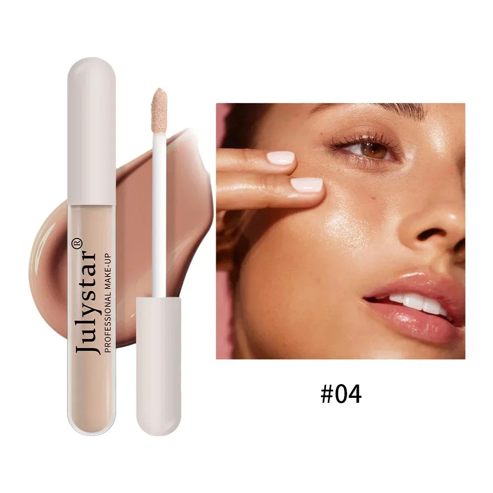 High Covering Face Concealer Cream Contour Foundation Full Cover Dark Circles Acne Waterproof Lasting Brightening Face Cosmetic