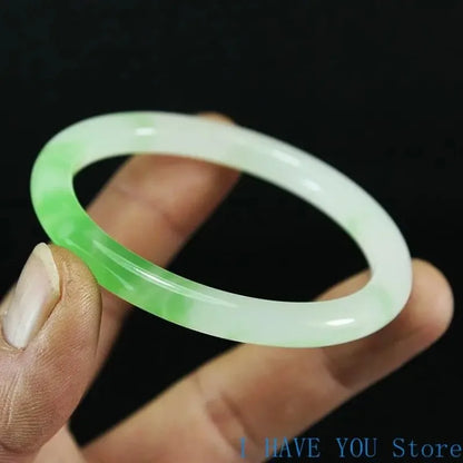 Natural Jade Bangle Women Gifts Men Fine Jewelry Jadeite Bangles Certified Genuine Jades Stone Bracelets Accessories Jewellery