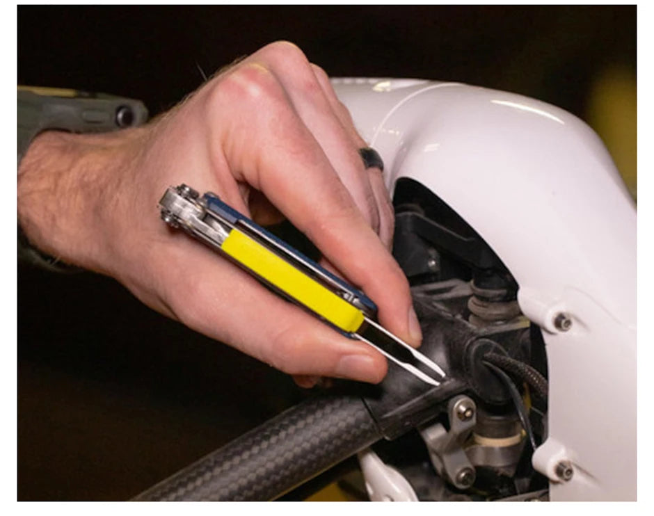 SOG 5 In 1 Mini Compact Multitool Pliers Lightweight EDC Pocket Knife Hunting Fishing Camping Supplies Micro Tools equipment