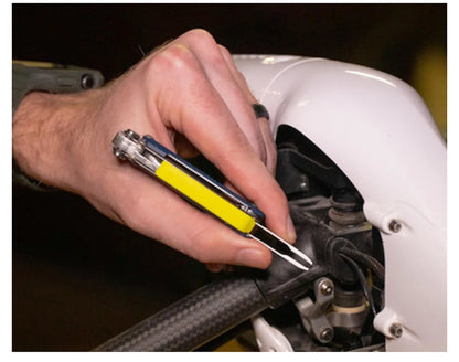 SOG 5 In 1 Mini Compact Multitool Pliers Lightweight EDC Pocket Knife Hunting Fishing Camping Supplies Micro Tools equipment