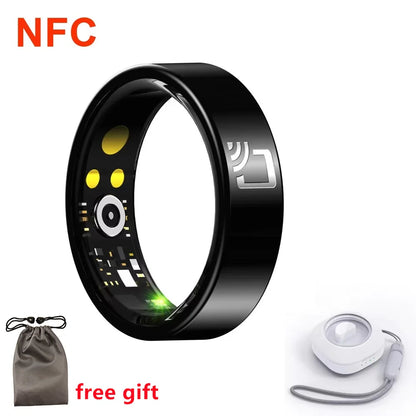 R20 Smart Ring Men Women NFC Access Control Camera Control Sleep Monitor Fitness Tracker IP68 Waterproof Finger Rings