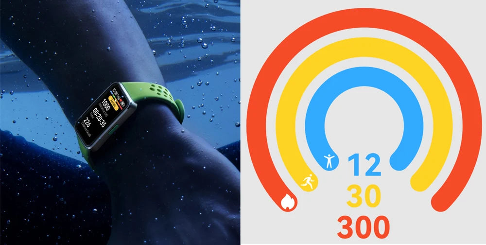 Band 10 Smartwatch – Sleep Tracking, Health Monitor, 14-Day Battery, iOS & Android