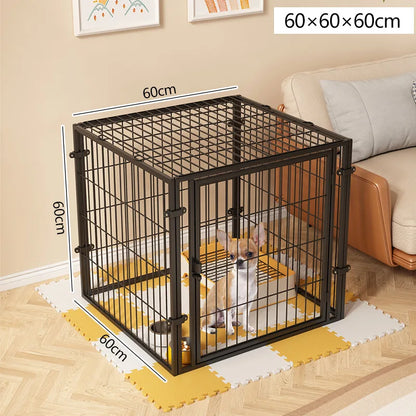 Pet Fence,Dog Cat,Indoor Small Dog,Prison Break Prevention,Dog Nest,Dogs Cage,Home Use,Extra Large,Thickened, Reinforced Cage
