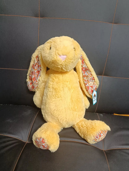New 30cm Monet Bunny Plush Doll 25th Anniversary New Shy Blue Oil Painting Rabbit Home Decoration Cat And Dog Toy Pet Gift