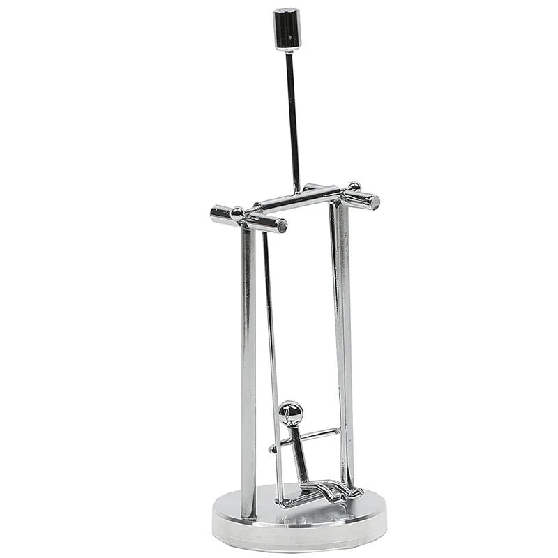 Steel Balance Physics Toy Kinetic Art Desktop Perpetual Motion Science Decor Gifts Fun Office Desk Toys And Gadgets For Adults