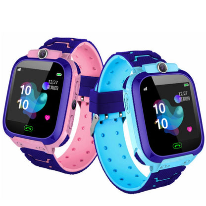 Fashion Q12 Kids Smart Watch IP67 Waterproof SOS Camera Phone 2G SIM Card Voice Call LBS Location Child Clock Smartwatches Gift