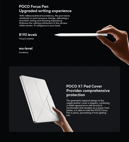 POCO PAD X1 Global Version 8GB 512GB Tablet 11.2" 3.2K 144Hz Eye-care Display Snapdragon 7+ Gen 3 WIFI 6E 8850mAh Pad PC