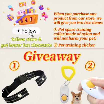 YHLC Automatic Anti Barking Dog Collar, Rechargeable Bark Stopper, Stop Barkin, Electric Training Collar for Dog