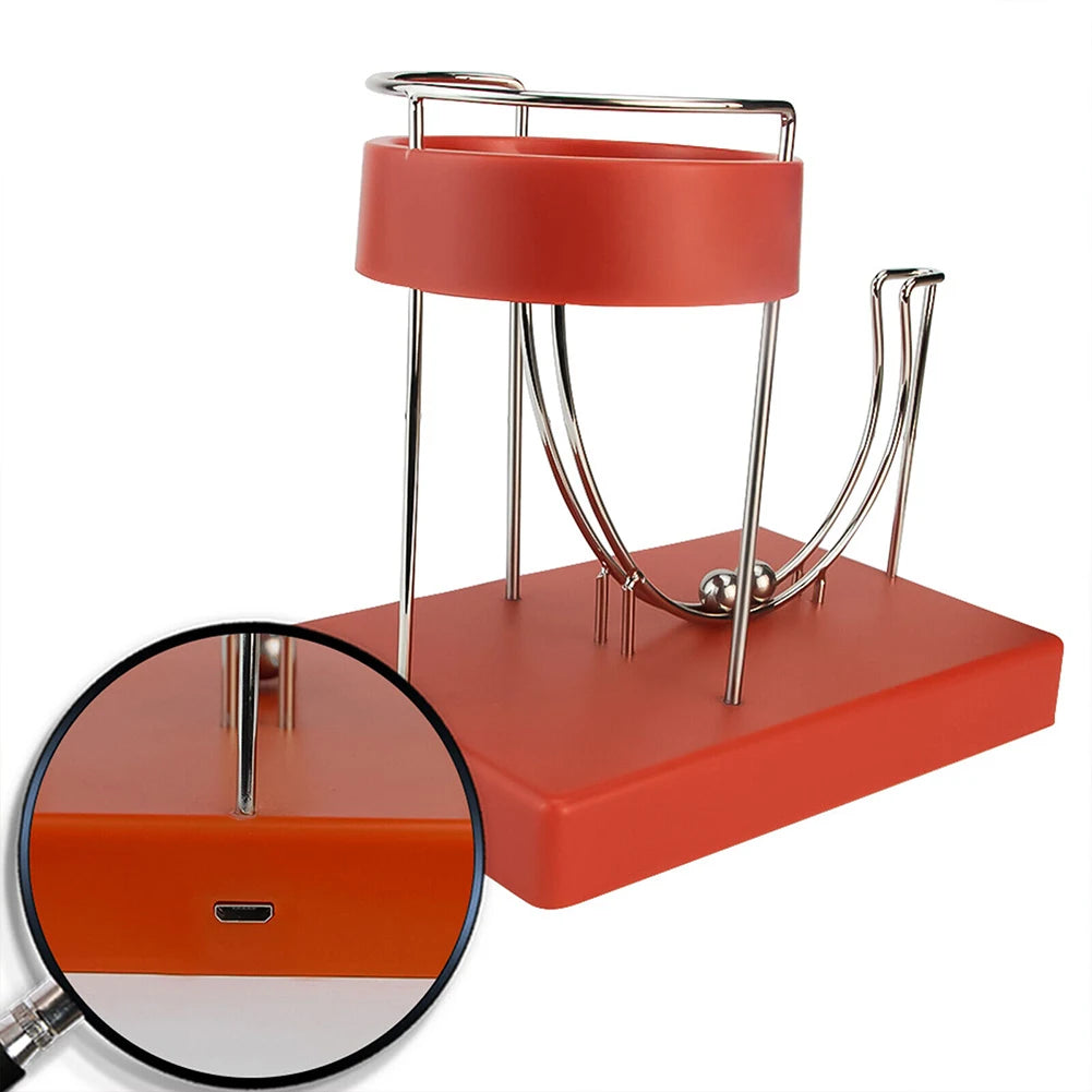 Art Perpetual Motion Machine Plastic Art Motion Inertial Automatic Creative Infinite Jumping Table Toy Home Table Decoration