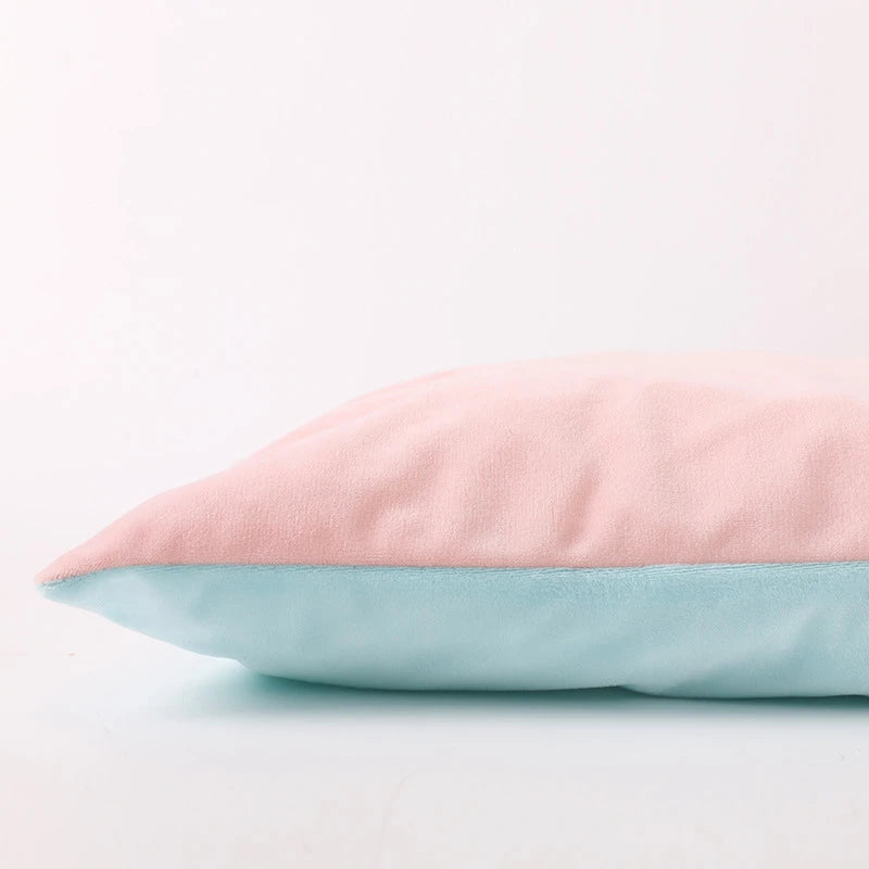 Cat House Bed Cute Cat Bed Rainbow Tent Pet Dog Sleeping Pad Winter Warm Deep Sleep Cat Nest Comfortable Breathable Cat House